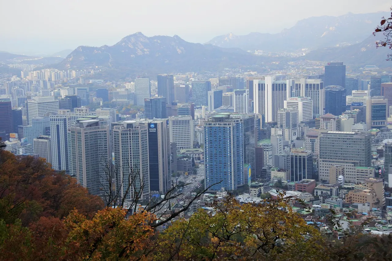 Seoul from Namsan