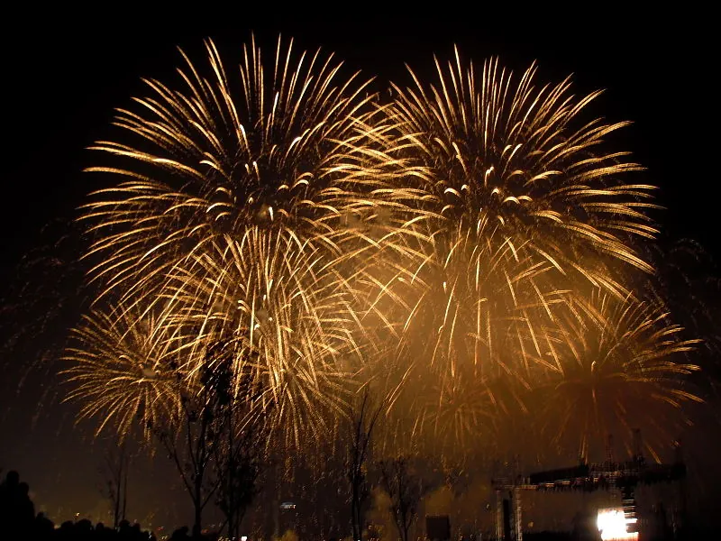 Seoul fireworks, 2011